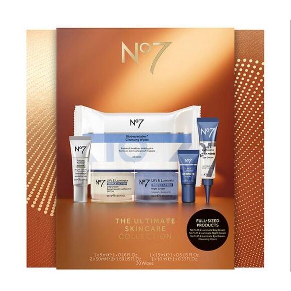 No. 7 Other - No. 7 Ultimate Skincare Collection 6 Piece Skin Care Boxed Gift Set- NEW